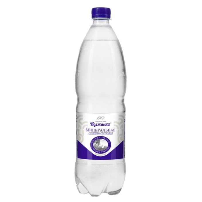 Вода Волжанка 1 л, газ., пэт, уп. 12 шт. от магазина Vitarel