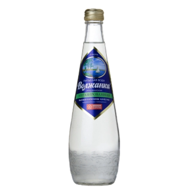 Вода Волжанка 0,5 л, негаз., стекло, уп. 15 шт. от магазина Vitarel