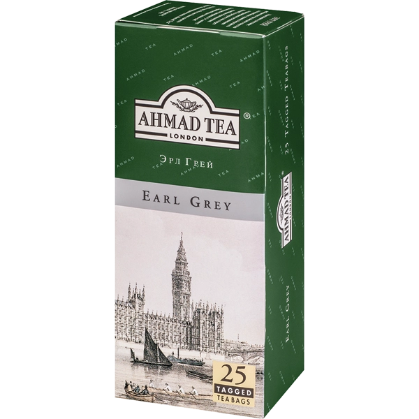 Чай "Ahmad Earl Grey" 25 пакетиков *2